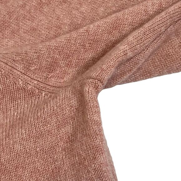 Charter Club luxury cashmere Bella rose crew neck sweater size L - Picture 15 of 16